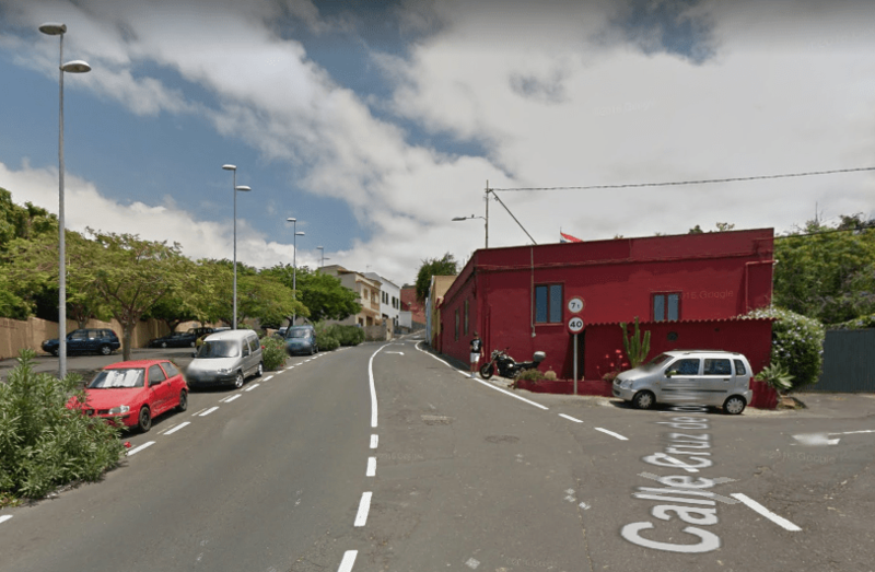 Los cadáveres se encontraron en la casa familiar, en la calle Cruz de los Martillos de La Orotava (Foto TA).